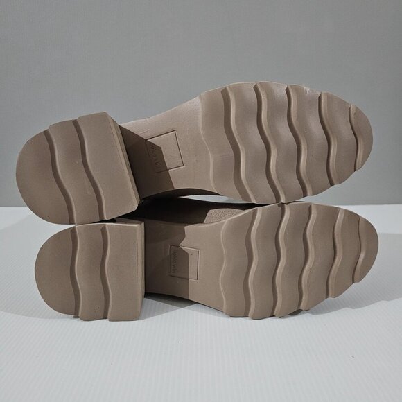 NEW Dolce Vita Martey H20 Wide Ankle Boot Women 9.5 Taupe Suede Waterproof Fall - Picture 11 of 14